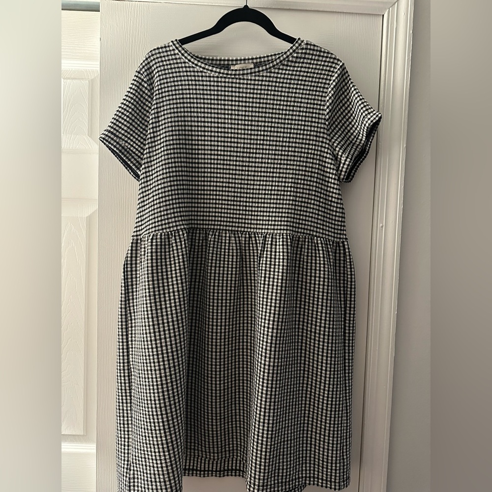 Black and White Dress
